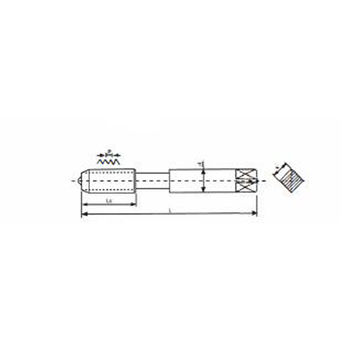 DIN357 기계 너트 탭 