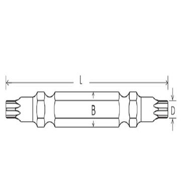 Torx 더블 엔드 비트