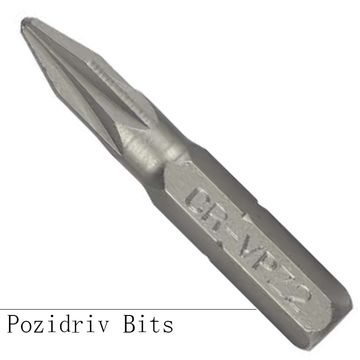 25mm 단일 엔드 드라이버 Pozidriv 비트